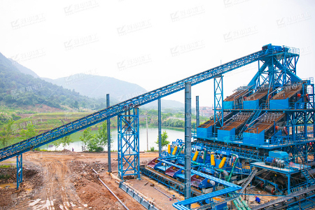 隆中重工EPC承建湖北武穴長江礦業(yè)公司二期砂石骨料項目投產(chǎn)